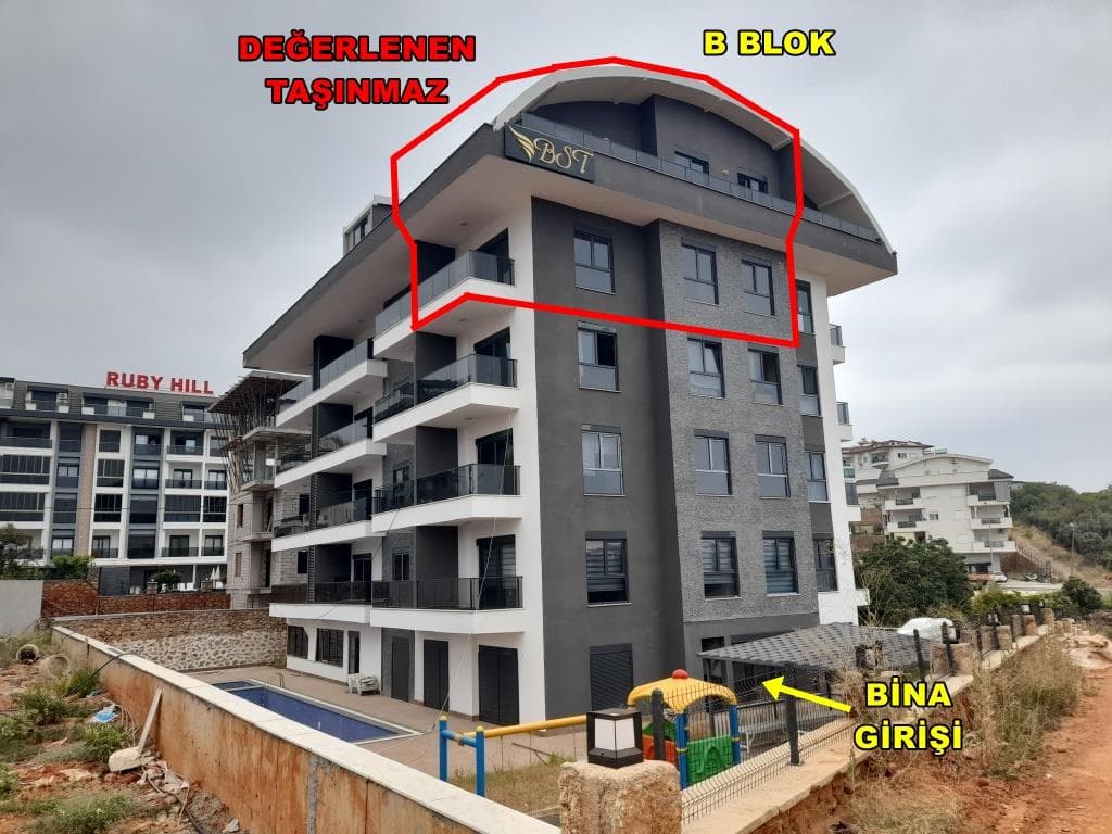 VakıfBank'tan Satılık Dubleks 4+1 Daire