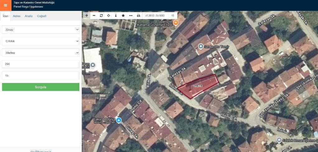ERFELEK MERKEZ MAHALLESİ'NDE SATILIK DAİRE (AB-1269)