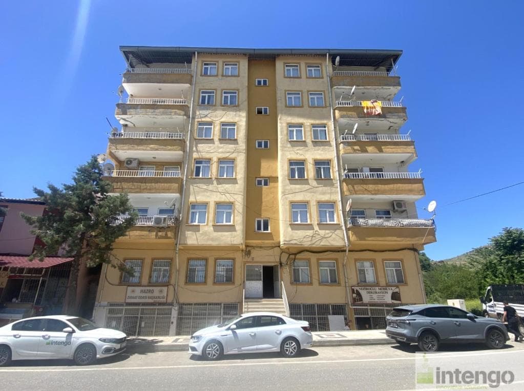 HAZRO CAMİ MAH.'DE SATILIK DAİRE (100608219)