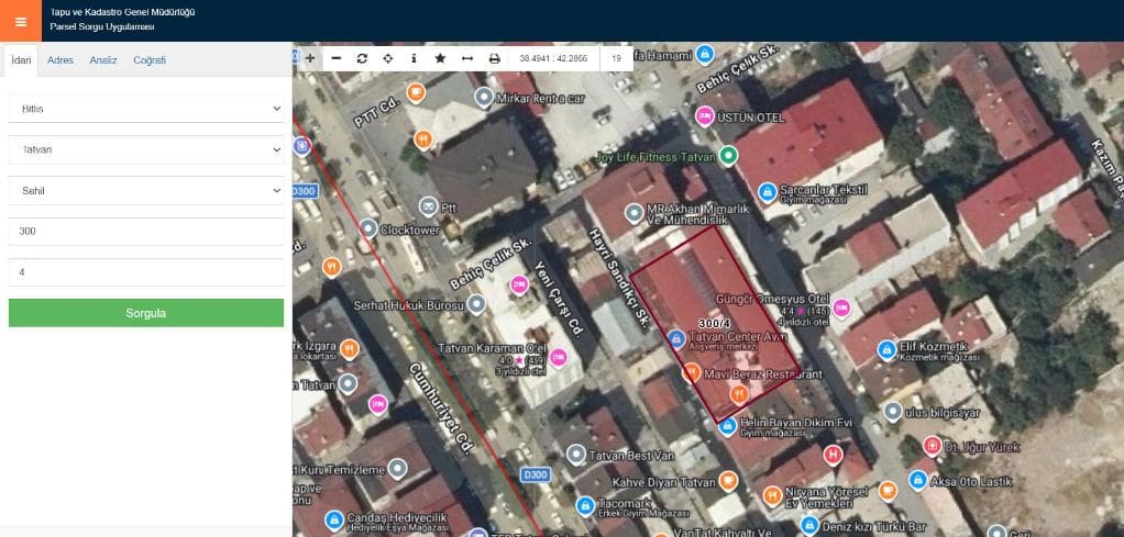 TATVAN SAHİL MAHALLESİ'NDE SATILIK OFİS (R-1868)