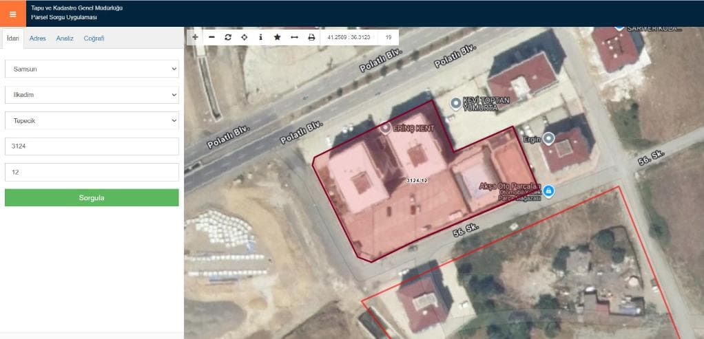 İLKADIM ERİNÇ KENT SİTESİ'NDE SATILIK DAİRE (R-1872)