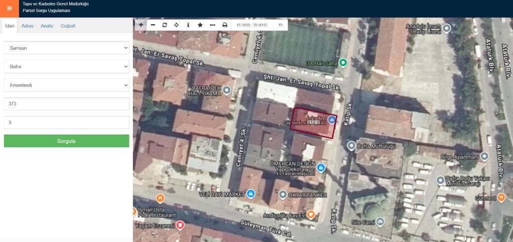 BAFRA EMİREFENDİ MAHALLESİ'NDE SATILIK DAİRE (R-1873)