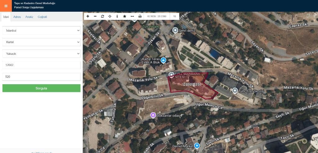 KARTAL FUL MARMARA SİTESİ'NDE SATILIK ÇATI DUBLEKSİ (R-1888)