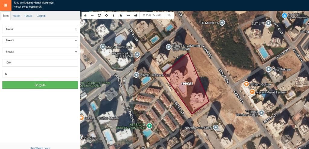 MEZİTLİ GRAVITY TOWER'DA SATILIK DAİRE (R-1890)